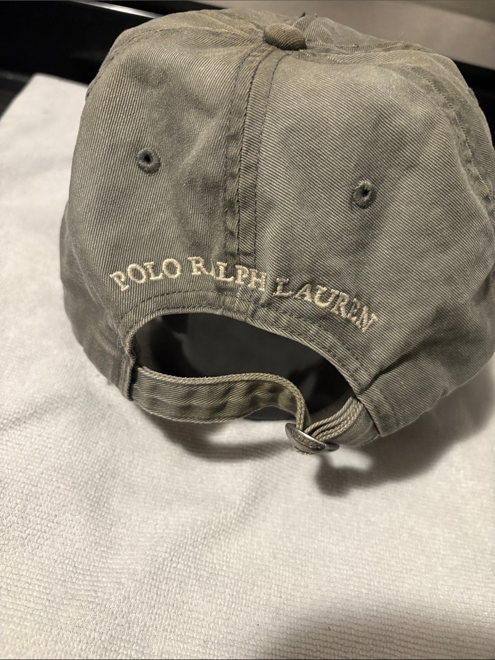 *free with purchase * Polo by Ralph Lauren Bear Embroidered Baseball Cap - Picture 2 of 6